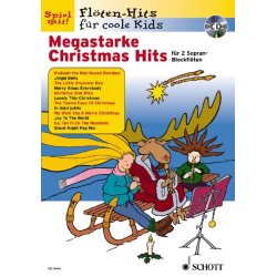         Megastarke Christmas Hits - 1-2 Sopranblockflöten - Diverse
    