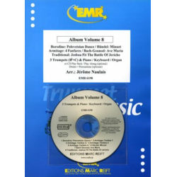         Album Volume 8 - Jérôme Naulais / Arr. Jérôme Naulais
    