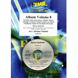         Album Volume 8 - Jérôme Naulais / Arr. Jérôme Naulais
    
