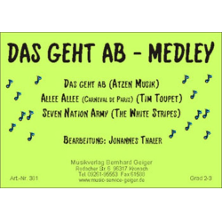         Das geht ab (Medley) - Diverse / Arr. Johannes Thaler
    