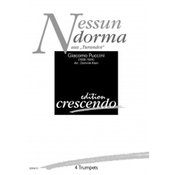         Nessun Dorma - 4 Trompeten - Giacomo Puccini / Arr. Dominik Klein
    