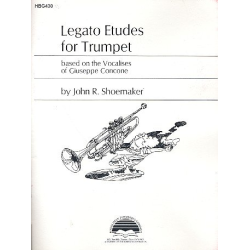         Legato Etudes for Trumpet - Giuseppe Concone / Arr. John Shoemaker
    
