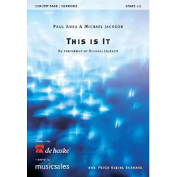         This is it - Michael Jackson / Arr. Peter Kleine Schaars
    