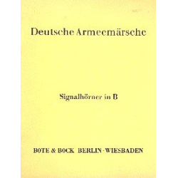         Deutsche Armeemärsche Band 1 und 2 - Signalhörner - Friedrich Deisenroth
    