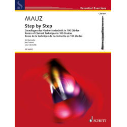         Step by Step - Grundlagen der Klarinettentechnik - Rudolf Mauz
    