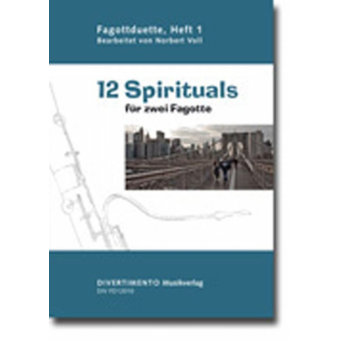 12 Spirituals für zwei Fagotte