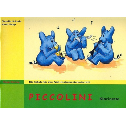         Piccolini Band 1 für Klarinette - Claudia Schade
    
