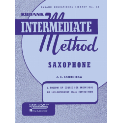         Rubank Intermediate Method - Saxophone - Joseph E. Skornicka
    