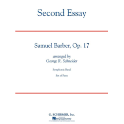         Second Essay - Samuel Barber / Arr. George Schneider
    