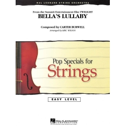         Bella's Lullaby (from Twilight) - Carter Burwell / Arr. J. Eric Wilson
    