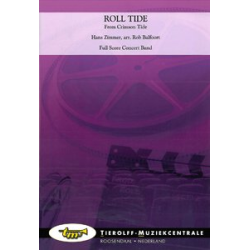         Roll Tide - Hans Zimmer / Arr. Rob Balfoort
    