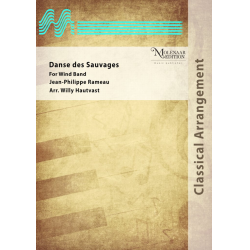         Danse des Sauvages - Jean-Philippe Rameau / Arr. Willy Hautvast
    