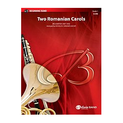         Two Romanian Carols (c/b) - Bela Bartok / Arr. Douglas E. Wagner
    