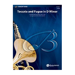         Toccata And Fugue D Min (c/b) - Johann Sebastian Bach / Arr. Victor Lopez
    