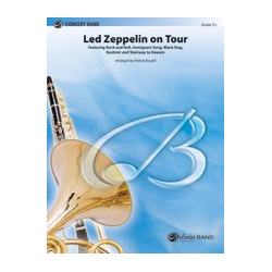         Led Zeppelin On Tour - Jimmy Page & Robert Plant / Arr. Patrick Roszell
    