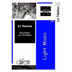         Le Téléfon (format Card Size) - Nino Ferrer / Arr. Axl Wilson
    