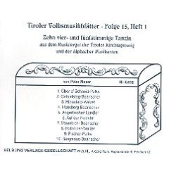         Tiroler Volksmusikblätter 15/1 - Peter Moser
    