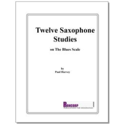         12 Saxophone Studies On the Blues Scale - Paul Harvey
    