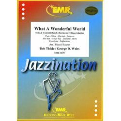         What A Wonderful World - Bob Thiele, George D. Weiss / Arr. Marcel Saurer
    