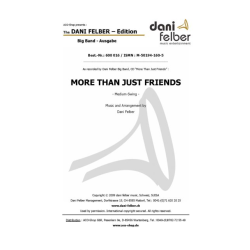         More Than Just Friends - Dani Felber / Arr. Dani Felber
    