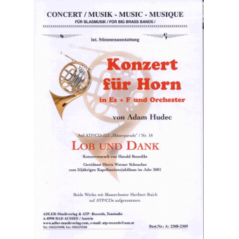 Konzert für Horn und Blasorchester