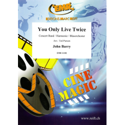         You Only Live Twice - John Barry / Arr. Ted Parson
    
