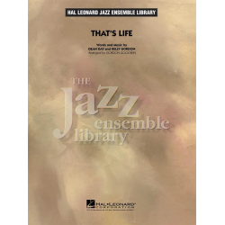         That's Life - Dean Kay & Kelly Gordon / Arr. Gordon Goodwin
    