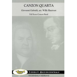         Canzon Quarta - Giovanni Gabrieli / Arr. Willy Hautvast
    