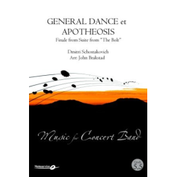         General Dance et Apotheosis (from The Bolt) - Dmitri Shostakovitch / Schostakowitsch / Arr. John Brakstad
    