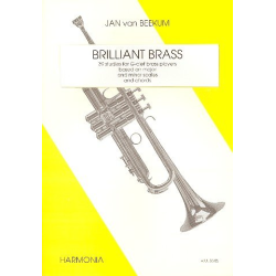         Brilliant Brass - 39 Studies für Blechbläser im Violinschlüssel - Jan van Beekum
    