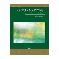         Proclamations (concert band) - Rob Romeyn
    