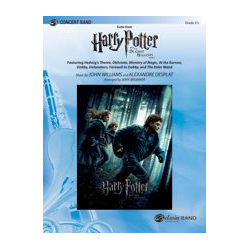         Harry Potter Deathly Hallows 1 (c/b) - Alexandre Desplat / Arr. Jerry Brubaker
    