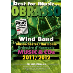 Promo Kat + CD: Obrasso - 2011-2012 Blasorchester