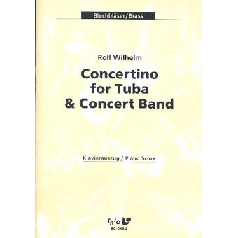 Concertino for Tuba and Concert Band  Piano Reduction
