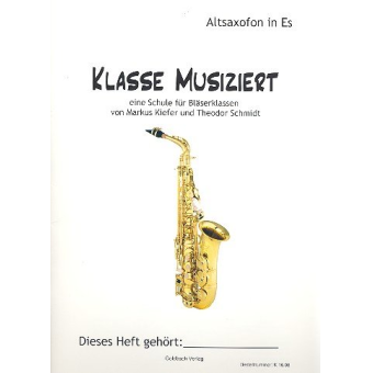 Klasse musiziert - Alt-Saxophon