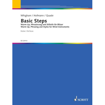 Basic Steps (Warm-up, Phrasierung und Stilistik für Bläser) - Partitur