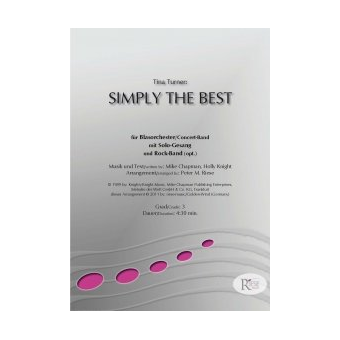 Simply the Best (opt. Gesang)
