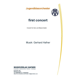         first concert - Gerhard Hafner
    
