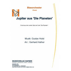         Jupiter aus 'Die Planeten' - Gustav Holst / Arr. Gerhard Hafner
    