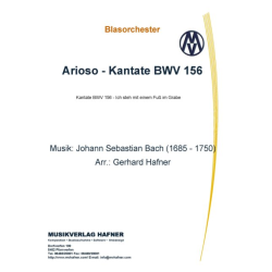         Arioso - Kantate BWV 156 - Johann Sebastian Bach / Arr. Gerhard Hafner
    