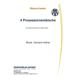         4 Prozessionsmärsche - Gerhard Hafner
    