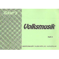         Bauer's Volksmusik Heft 3 - 04 2. Klarinette Bb
    