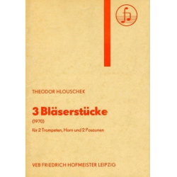         Drei Bläserstücke op. 48 - Theodor Hlouschek
    