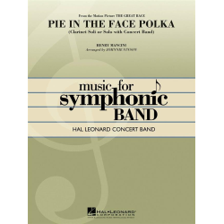         Pie in the Face Polka - Henry Mancini / Arr. Johnnie Vinson
    