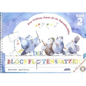 Der Blockflötenspatz Teil 2 (mit Begleit-CD)