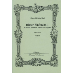         Bläser-Sinfonien 1-3 /Partitur - Johann Sebastian Bach / Arr. Fritz Stein
    