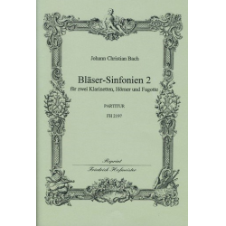         Bläser-Sinfonien 4-6 / Partitur - Johann Sebastian Bach / Arr. Fritz Stein
    
