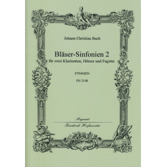 Bläser-Sinfonien 4-6 / Stimmen