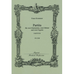         Partita / Partitur - Franz Krommer / Arr. Karl-Heinz Gutte
    