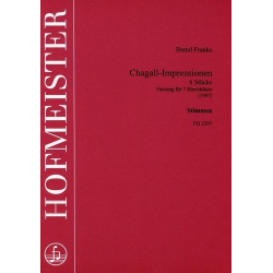         Chagall-Impressionen / Stimmen - Bernd Franke
    